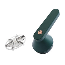 Машинка для стрижки катышков Lemex Lint Trimmer аккумуляторная USB Green (3_02946)