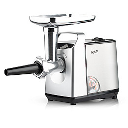 Электрическая мясорубка Haeger HG-3396 с функцией реверс 2500W Black-Grey (3_03480)