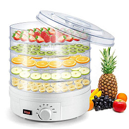 Електрична сушарка для овочів і фруктів Royals RB-959 800W Біла (3_03442)