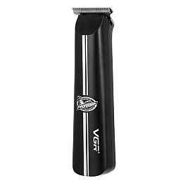 Триммер аккумуляторний для волосся і бороди VGR V-007 5W Black (3_03528)