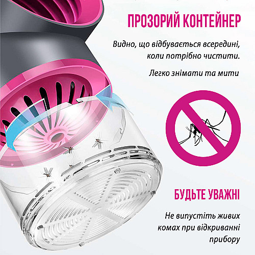Уничтожитель комаров и насекомых Mosquito killer lamp от USB MA-41