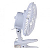 Вентилятор настільний Domotec MS-1623 з прищепкою 2 режима 15W White (3_03629)