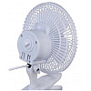 Вентилятор настільний Domotec MS-1623 з прищепкою 2 режима 15W White (3_03629)