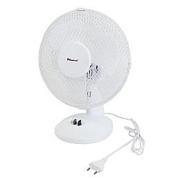 Вентилятор настільний Domotec MS-1624 2 режима 30W Білий (3_03630)