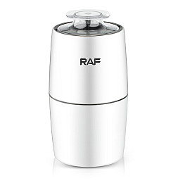 Кофемолка електрична RAF R.7122 85г 220В 280Вт Біла (3_03747)