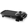 Гриль електричний RAF R.5303 2в1 з ємністю для готування 1500W Black