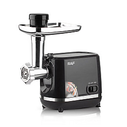 Електрична м'ясорубка RAF R.3395 з функцією реверсу 1200W Black (3_03760)