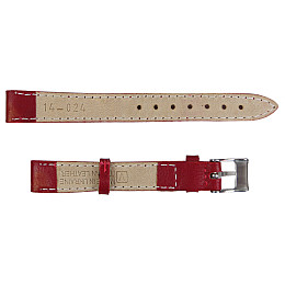 Ремешок для часов кожаный Mykhail Ikhtyar 14 мм Вишневый (S14-024S cherry)