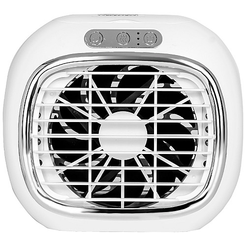 Портативний міні-кондиціонер Lesko Chilly Air W-9 White охолоджувач повітря