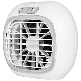 Портативний міні-кондиціонер Lesko Chilly Air W-9 White охолоджувач повітря