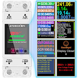 Умный счетчик электроэнергии Atorch AT2PW (100973)