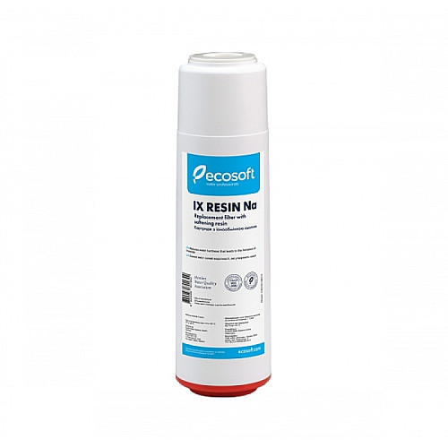 Картридж для фильтра с ионообменной смолой (Na+) Ecosoft 2.5"x10" (CMV2510ECO)