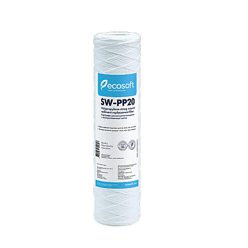 Картридж из полипропиленовой нити Ecosoft 2.5"x10" 20 мкм (CPN251020ECO)