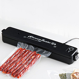 Вакуумний упаковувач для тривалого зберігання продуктів Lesko Vacuum Sealer (11021-58549)