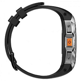 Наручные мужские смарт часы Kospet Tank X1 Black (12389-hbr)