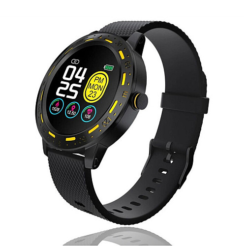 Наручные мужские смарт часы Smart S18 Black (10545-hbr)