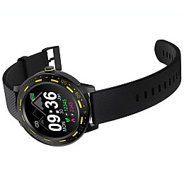 Наручні чоловічі смарт-годинники Smart S18 Black (10545-hbr)