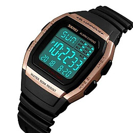 Наручные мужские часы Skmei 1278 Rose Gold (12351-hbr)