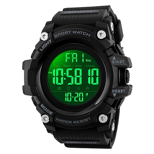 Наручные мужские часы Skmei 1384 Black (12356-hbr)