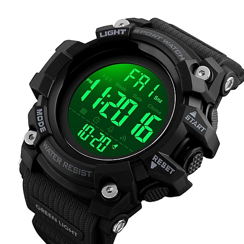 Наручные мужские часы Skmei 1384 Black (12356-hbr)