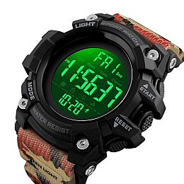 Наручные мужские часы Skmei 1384 Camouflage (12359-hbr)