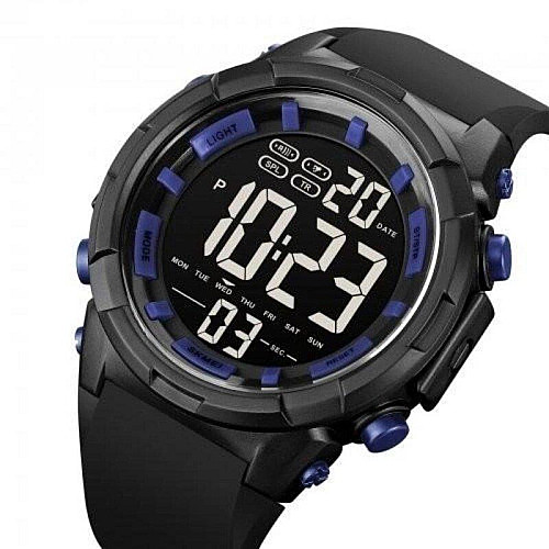 Наручні чоловічі годинники Skmei 1845 Dark Blue (12380-hbr)