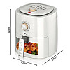Аэро-Фритюрница RAF R.5332 6L 1500W White (3_03453)