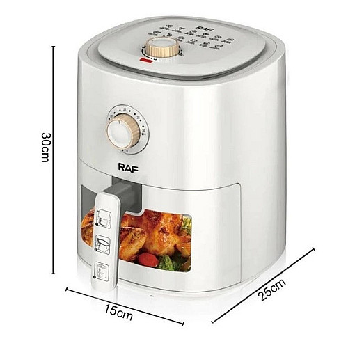 Аэро-Фритюрница RAF R.5332 6L 1500W White (3_03453)