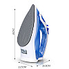 Утюг паровий RAF R.1246 з керамічною підошвою 2200W Blue (3_03918)
