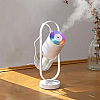 Зволожувач повітря портативний Humidifier з іонізацією аромадифузор електричний Білий (STB-J1240)