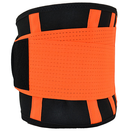 Пояс компрессионный MadMax MFA-277 Slimming belt Black/neon orange M
