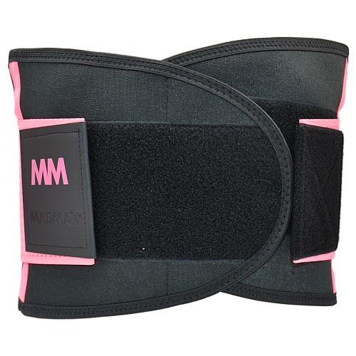 Пояс компрессионный MadMax MFA-277 Slimming belt M Black/neon pink