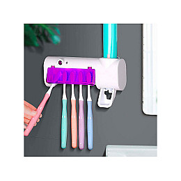 Диспенсер для зубної пасти та щіток Toothbrush sterilizer 7710