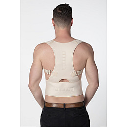 Магнитный корсет корректор осанки Spime Performance Pro man Body M (11022-hbr)