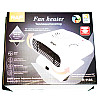 Обогреватель тепловентилятор RAF 1185 горизонтальный 2000W White (10677-hbr)