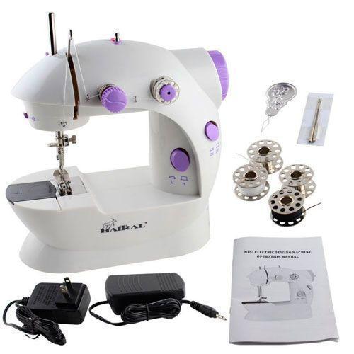 Швейна машинка Mini sewing machine SM-202A 4в1 Біла (kz191-hbr)