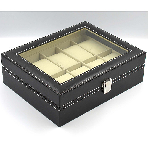 Шкатулка для хранения часов Craft 10PU Черный