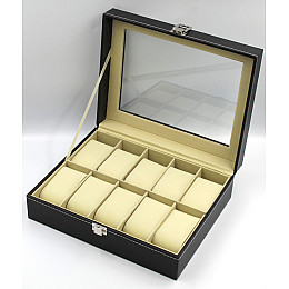 Скринька для зберігання годинників Craft 10PU Чорний