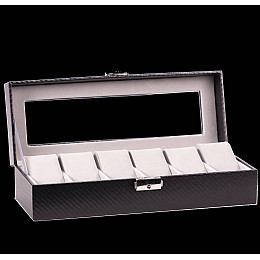 Шкатулка для зберігання годинників Craft 6PU.FIB Чорний