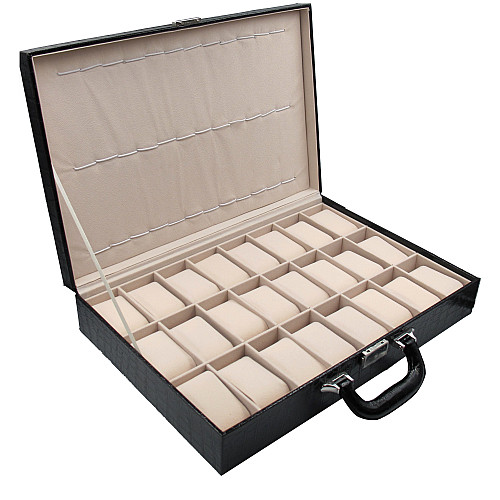 Шкатулка для хранения часов Craft 36CASE.PU Черный