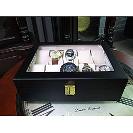 Шкатулка для зберігання годинників Craft 10WB.MAT.BL Чорний