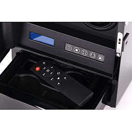 Шкатулка Salvadore для підзаводу 2 годинників S-2/02-LB 2x2+ Чорний