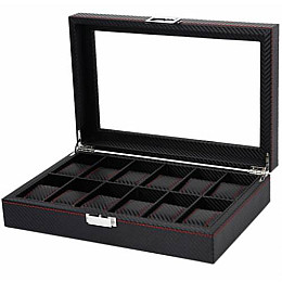 Шкатулка для хранения часов Craft 12PU.CRB.RD Черный