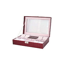 Шкатулка для зберігання годинників Craft 8WJ.PU.CR.RD Бордовий