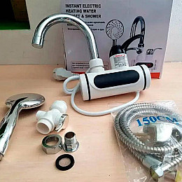 Водонагреватель с душем Instant electric heating Faucet FT002 (боковое подключение) (77-8742)