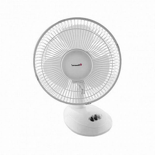 Вентилятор настільний DOMOTEC MS-1624 30W (Білий) (77-8814)