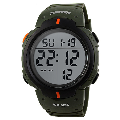 Часы наручные мужские Skmei 1068 Army Green 1068AG (12262-hbr)
