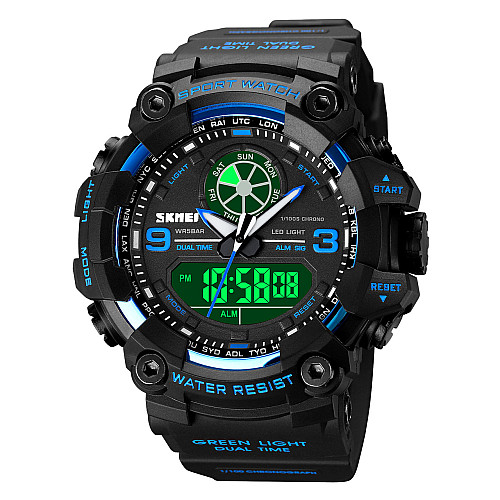 Часы наручные мужские Skmei 1818 Blue, 1818BU (12268-hbr)