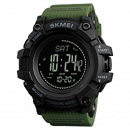 Часи наручні чоловічі Skmei 1358 Army Green 1358AG (12275-hbr)