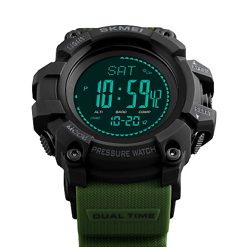 Часы наручные мужские Skmei 1358 Army Green 1358AG (12275-hbr)